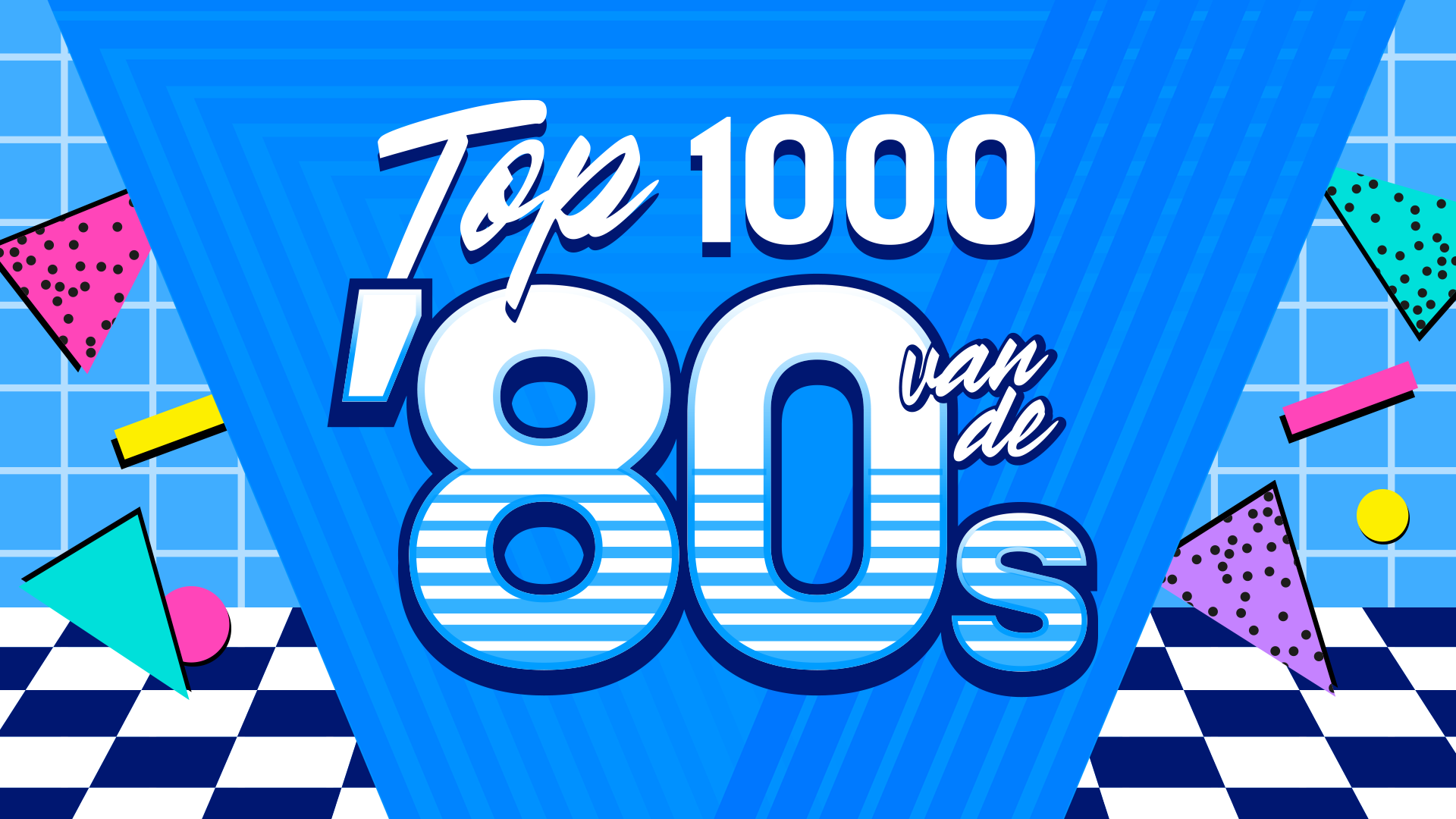 Dit is de Top 1000 van de ‘80s
